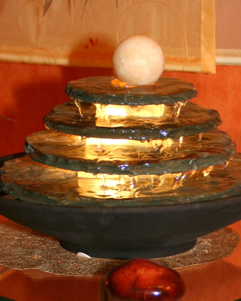 Ein beruhigender Brunnen
